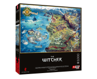 Merch Gaming Puzzle: The Witcher (Wiedźmin) The Northern Realms Ma - 1581093 - zdjęcie 1